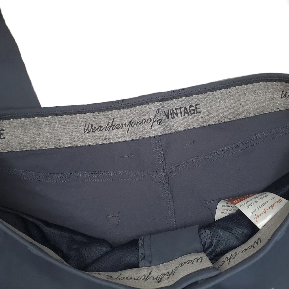 Weatherproof Men's Regular Fit Pants Gret Sz 34 - Picture 7 of 8